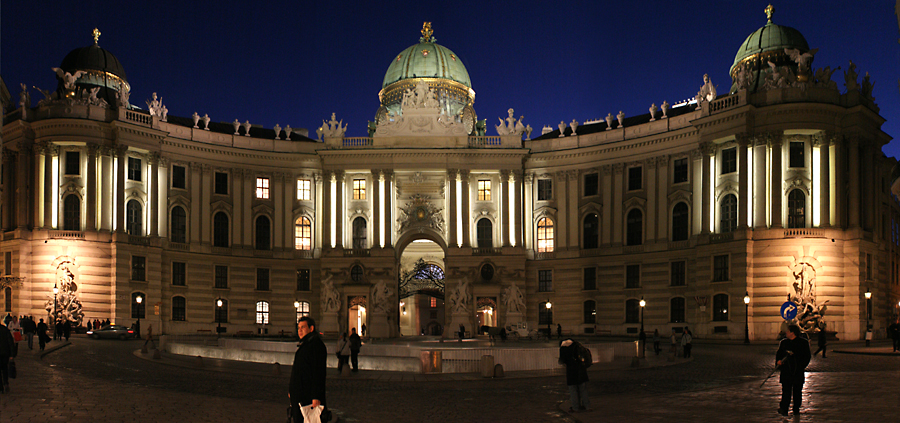 Panorama Hofburg Wenen - Vienna